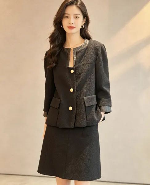 Chanel 珍珠扣外套