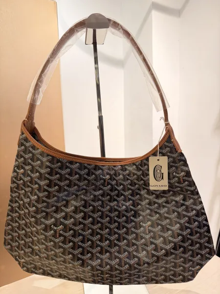 goyard hobo 棕色 單肩袋